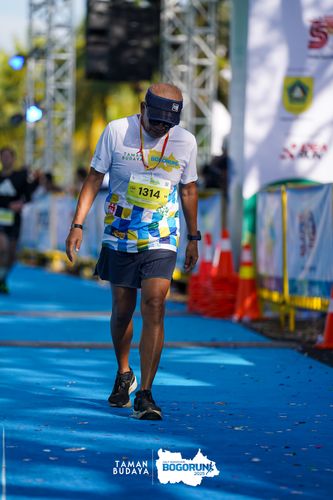 Race photo from Taman Budaya x BOGORUN 2025