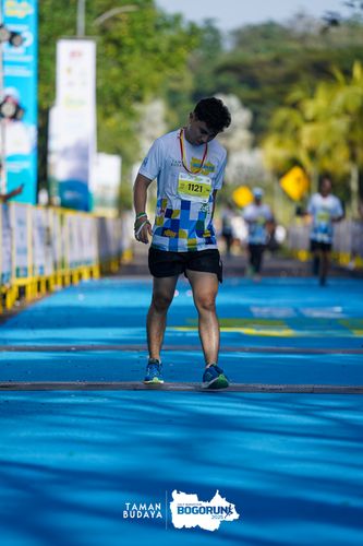 Race photo from Taman Budaya x BOGORUN 2025