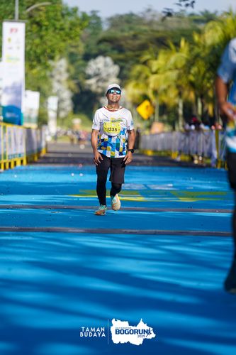 Race photo from Taman Budaya x BOGORUN 2025