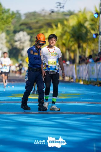 Race photo from Taman Budaya x BOGORUN 2025