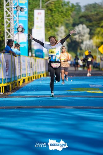 Race photo from Taman Budaya x BOGORUN 2025