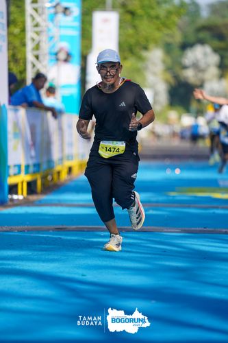 Race photo from Taman Budaya x BOGORUN 2025