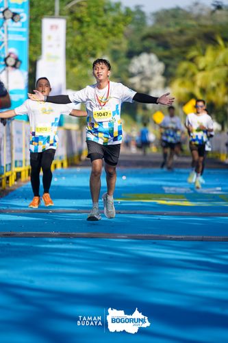 Race photo from Taman Budaya x BOGORUN 2025
