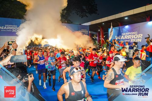 Race photo from SERPONG WARRIOR CHALLENGE RUN