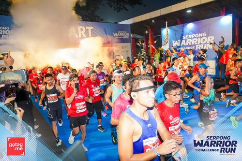 Race photo from SERPONG WARRIOR CHALLENGE RUN