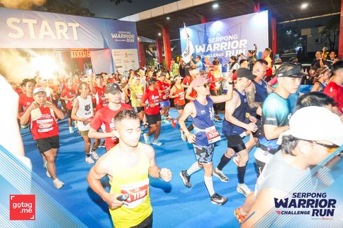 Race photo from SERPONG WARRIOR CHALLENGE RUN