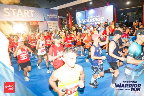 Race photo from SERPONG WARRIOR CHALLENGE RUN