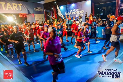 Race photo from SERPONG WARRIOR CHALLENGE RUN