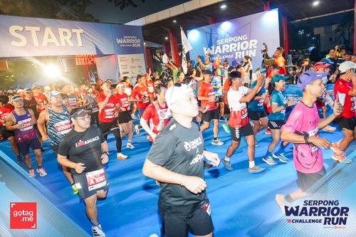 Race photo from SERPONG WARRIOR CHALLENGE RUN