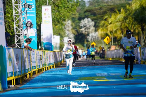 Race photo from Taman Budaya x BOGORUN 2025