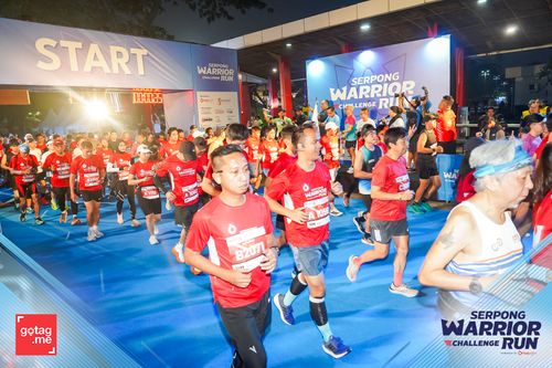 Race photo from SERPONG WARRIOR CHALLENGE RUN