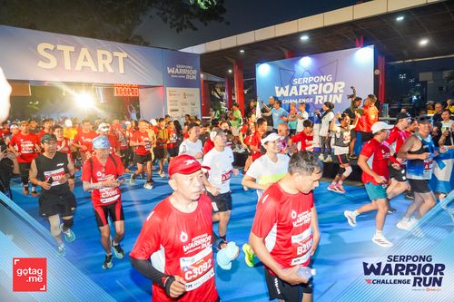 Race photo from SERPONG WARRIOR CHALLENGE RUN