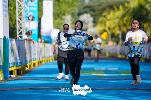 Race photo from Taman Budaya x BOGORUN 2025