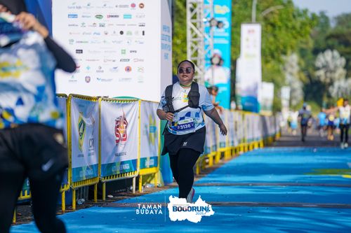 Race photo from Taman Budaya x BOGORUN 2025