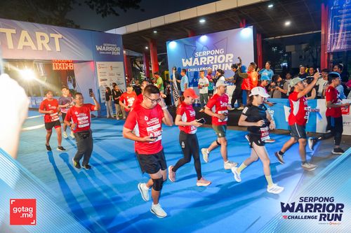Race photo from SERPONG WARRIOR CHALLENGE RUN