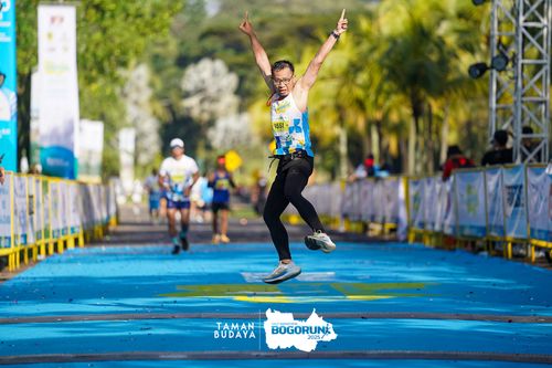Race photo from Taman Budaya x BOGORUN 2025