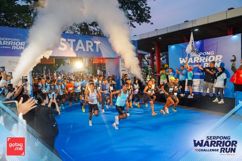 Race photo from SERPONG WARRIOR CHALLENGE RUN