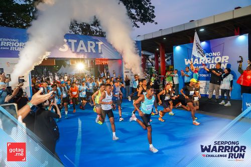 Race photo from SERPONG WARRIOR CHALLENGE RUN