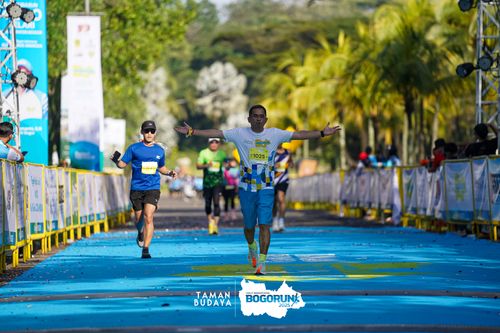 Race photo from Taman Budaya x BOGORUN 2025
