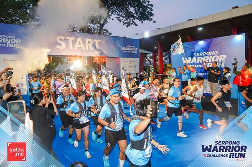 Race photo from SERPONG WARRIOR CHALLENGE RUN