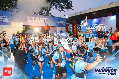 Race photo from SERPONG WARRIOR CHALLENGE RUN