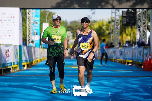 Race photo from Taman Budaya x BOGORUN 2025