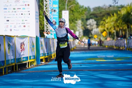 Race photo from Taman Budaya x BOGORUN 2025