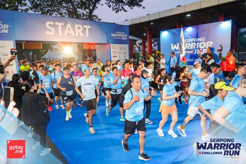 Race photo from SERPONG WARRIOR CHALLENGE RUN