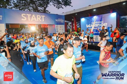 Race photo from SERPONG WARRIOR CHALLENGE RUN