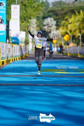 Race photo from Taman Budaya x BOGORUN 2025