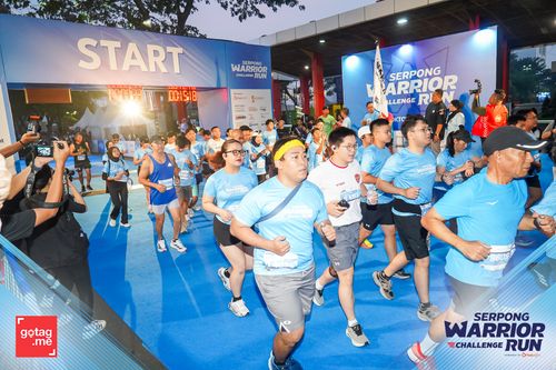 Race photo from SERPONG WARRIOR CHALLENGE RUN