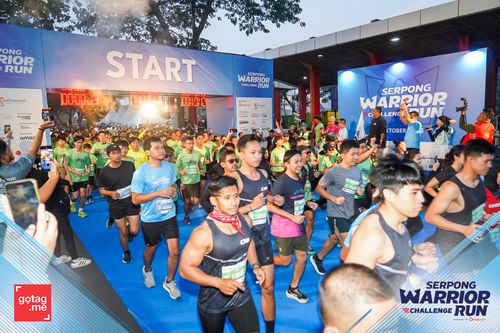 Race photo from SERPONG WARRIOR CHALLENGE RUN