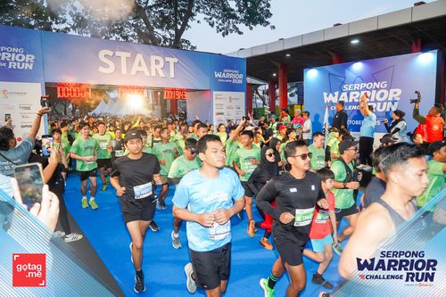 Race photo from SERPONG WARRIOR CHALLENGE RUN