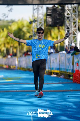 Race photo from Taman Budaya x BOGORUN 2025