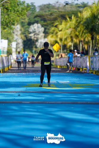 Race photo from Taman Budaya x BOGORUN 2025