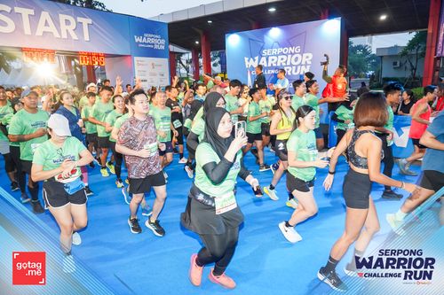 Race photo from SERPONG WARRIOR CHALLENGE RUN
