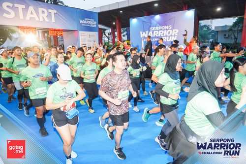 Race photo from SERPONG WARRIOR CHALLENGE RUN