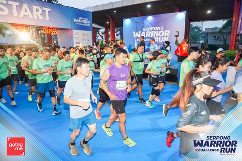 Race photo from SERPONG WARRIOR CHALLENGE RUN