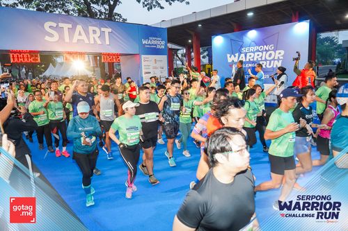 Race photo from SERPONG WARRIOR CHALLENGE RUN