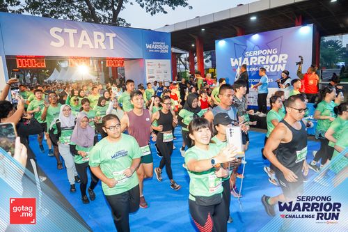 Race photo from SERPONG WARRIOR CHALLENGE RUN