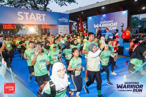 Race photo from SERPONG WARRIOR CHALLENGE RUN