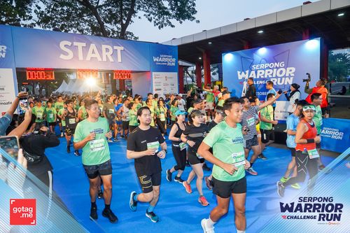 Race photo from SERPONG WARRIOR CHALLENGE RUN