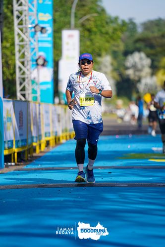 Race photo from Taman Budaya x BOGORUN 2025