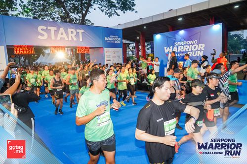 Race photo from SERPONG WARRIOR CHALLENGE RUN
