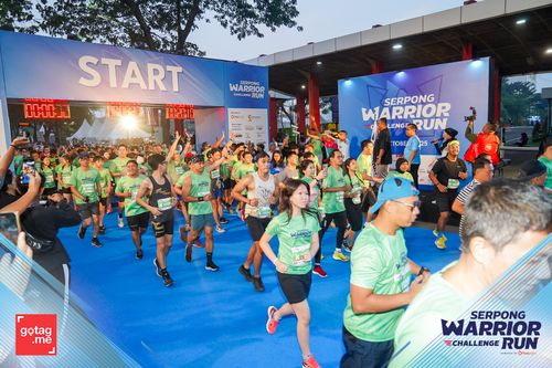 Race photo from SERPONG WARRIOR CHALLENGE RUN