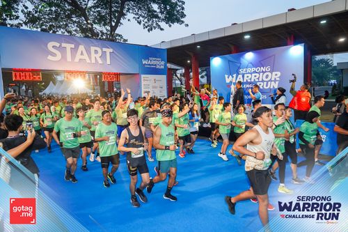 Race photo from SERPONG WARRIOR CHALLENGE RUN