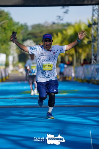 Race photo from Taman Budaya x BOGORUN 2025