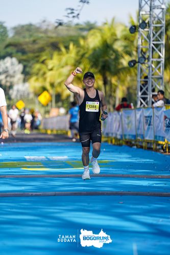 Race photo from Taman Budaya x BOGORUN 2025
