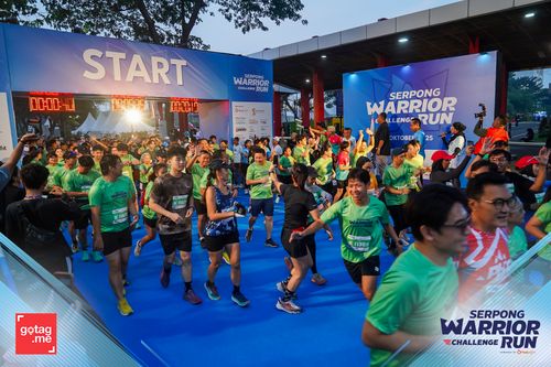 Race photo from SERPONG WARRIOR CHALLENGE RUN