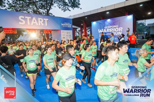 Race photo from SERPONG WARRIOR CHALLENGE RUN
